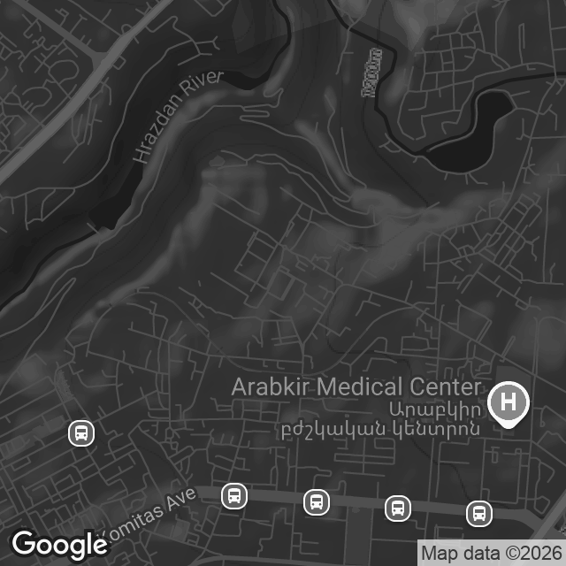 Yerevan map